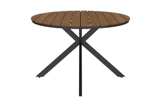 Table de jardin Milazzo - 120 x 75 x 120 cm