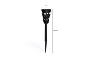 4 balises solaires LED - Blanc