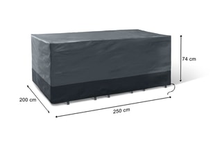 Housse de protection rectangulaire - 250 x 200 x 74 cm