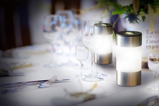 8 bornes solaires LED Inoxia - Blanc
