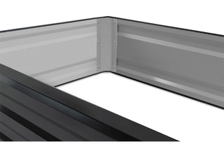 2 carrés potager - 115 x 80 x 20 cm