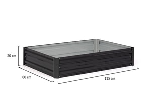 2 carrés potager - 115 x 80 x 20 cm