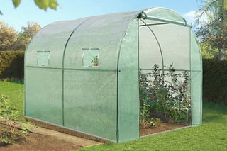 Serre tunnel de jardin - 300 x 200 x 200 cm - 6 m²