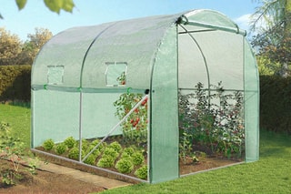 Serre tunnel de jardin - 300 x 200 x 200 cm - 6 m²