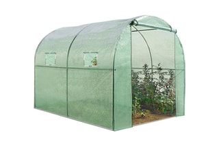 Serre tunnel de jardin - 300 x 200 x 200 cm - 6 m²