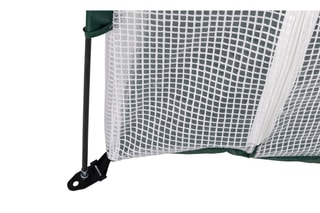 Serre d'hivernage demi-lune pour terrasse - 200 x 80 x 170 cm