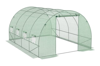 Serre tunnel de jardin - 40 x 30 x 20 m - 12 m²