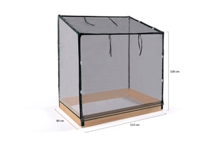 Serre de potager Aroma XXL - 115 x 80 x 130 cm