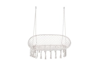 Banc suspendu macramé - 130 x 75 x  110 cm