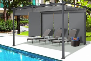 3 stores pour pergola -  2,7 m² - Anthracite