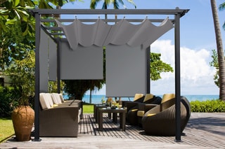 3 stores pour pergola -  2,7 m² - Anthracite