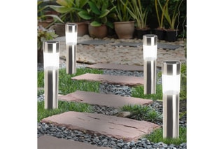 4 lampes extérieures solaires