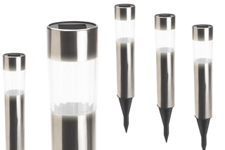 4 lampes extérieures solaires