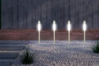 4 lampes extérieures solaires