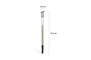 4 lampes extérieures solaires