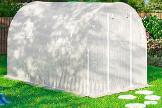 Serre tunnel de jardin - 6 m² - Toutes saisons