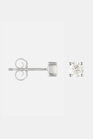Boucles d’oreilles Eternelle - Or blanc et diamants