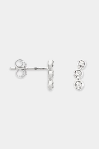 Puces Tres - Or blanc et diamants