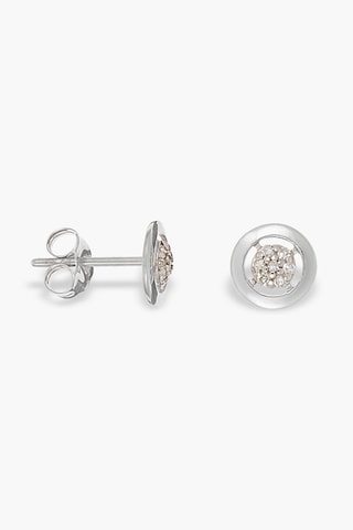 Puces Perfect Stone  -  Or blanc et diamants