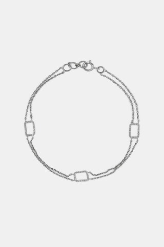 Bracelet Subtilité - Or blanc et diamants