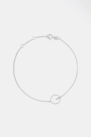 Bracelet Ava - Or blanc et diamants