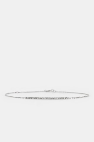 Bracelet Ruissellement  - Or blanc et diamants