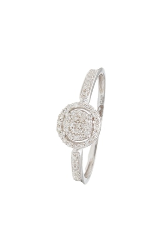 Bague Philomène - Or blanc et diamant