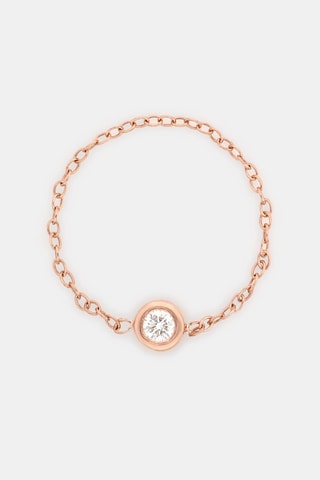 Bague Mon unique - Or rose et diamant