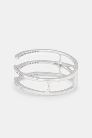 Bague Brooke - Or blanc et diamants