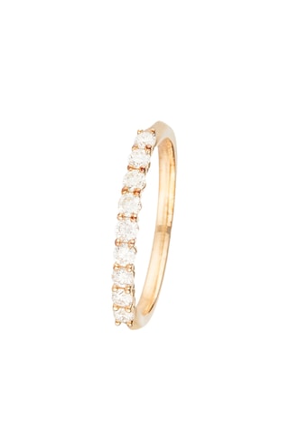 Aliança Only You Ouro amarelo e diamantes