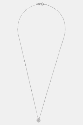 Pendentif Mon Brillant - Or blanc et diamants