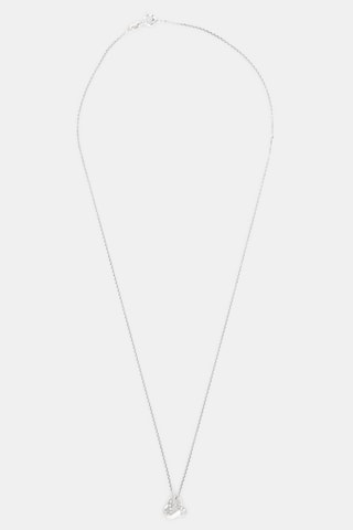 Pendentif Nœud Elégance - Or blanc et diamants