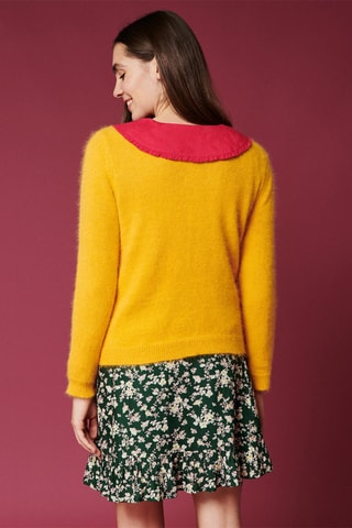 Pull en angora Molodo - Jaune