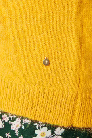 Pull en angora Molodo - Jaune