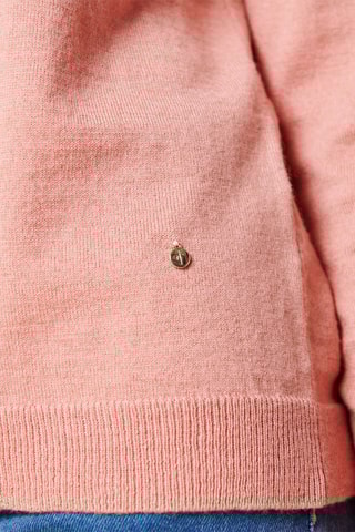 Pull en laine et cachemire Macadam - Rose