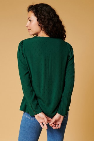 Top Tiff - Bleu canard