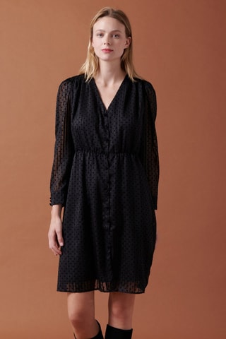 Robe droite Renoso - Noir