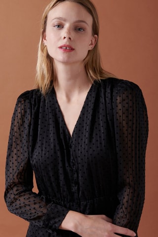 Robe droite Renoso - Noir