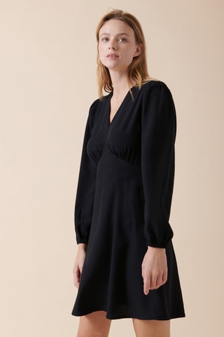 Robe trapèze Rimane - Noir