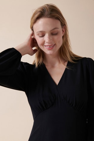 Robe trapèze Rimane - Noir
