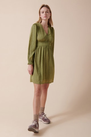 Robe trapèze Roc - Vert olive