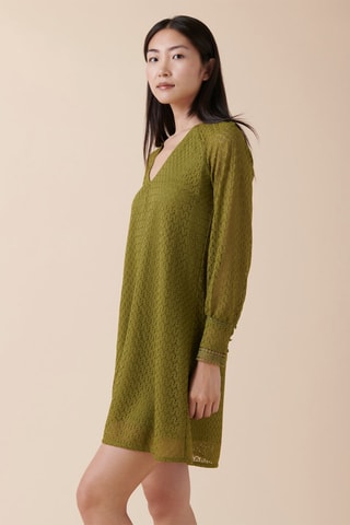 Robe trapèze Ravalo - Vert olive