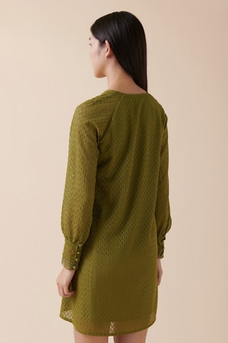 Robe trapèze Ravalo - Vert olive