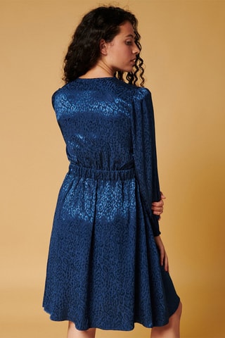 Robe patineuse Rital - Bleu marine