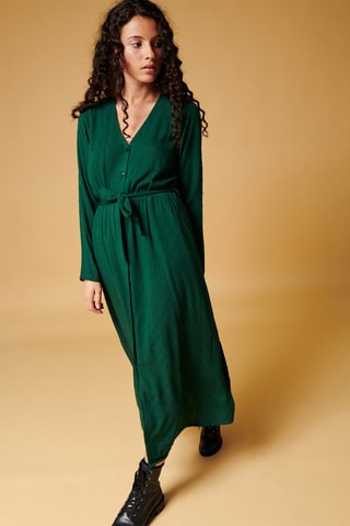 Robe midi Rito - Vert foncé