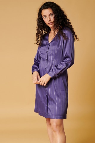 Robe chemise Rostom - Violet