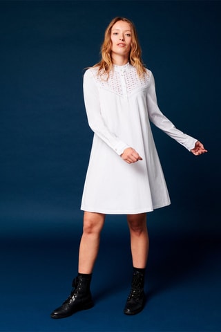 Robe trapèze Rufus - Blanc