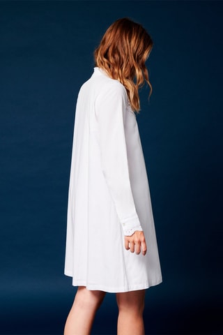 Robe trapèze Rufus - Blanc