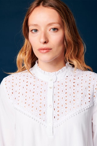 Robe trapèze Rufus - Blanc