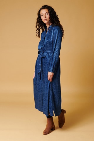 Robe chemise Ritika - Bleu marine